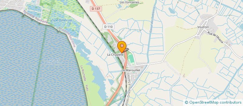 localisation de l'entreprise MADAME VIRGINIE PELLETIER NEURY  YVES