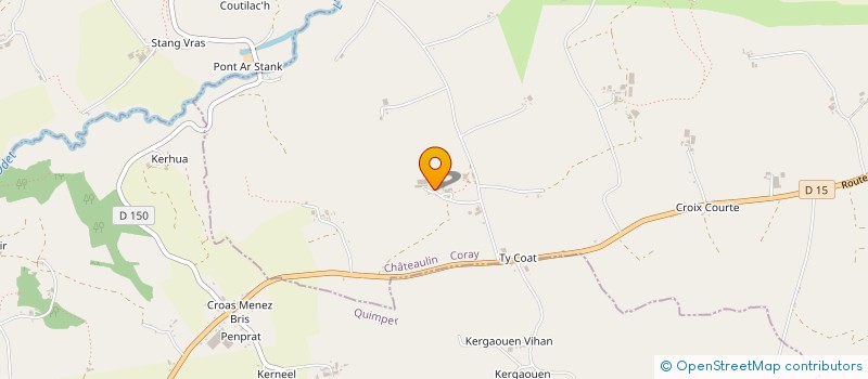 localisation de l'entreprise MADAME VIRGINIE PELLIET  CORAY