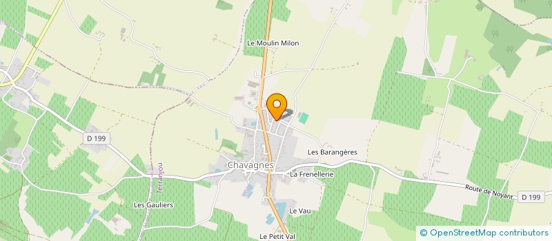 localisation de l'entreprise MADAME VIRGINIE PENTECOUTEAU  TERRANJOU