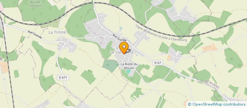 localisation de l'entreprise MADAME VIRGINIE PERDON à HECOURT