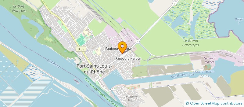 localisation de l'entreprise MADAME VIRGINIE PERES à PORT-SAINT-LOUIS