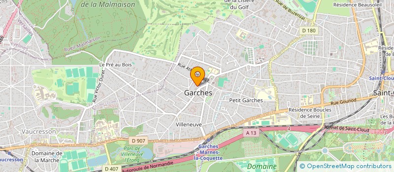 localisation de l'entreprise MADAME VIRGINIE PEREZ à GARCHES