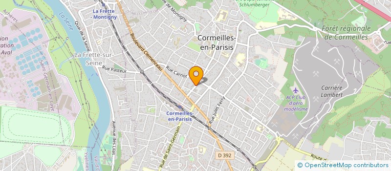 localisation de l'entreprise MADAME VIRGINIE PERNES à CORMEILLES-EN-PARISIS