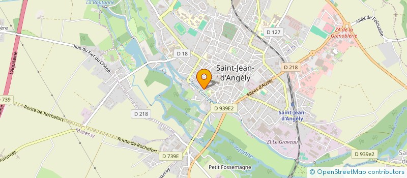 localisation de l'entreprise MADAME VIRGINIE PERON à COGNAC