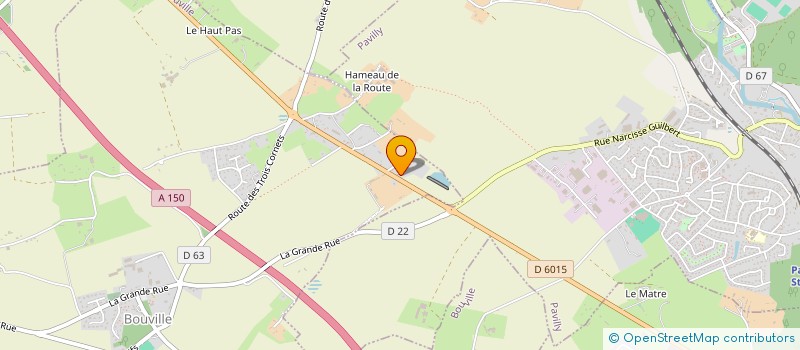 localisation de l'entreprise MADAME VIRGINIE PERRIER  BOUVILLE