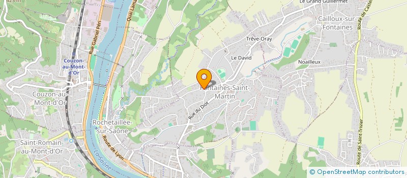 localisation de l'entreprise MADAME VIRGINIE PERRIN à FONTAINES-SAINT-MARTIN
