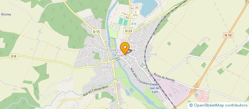 localisation de l'entreprise MADAME VIRGINIE PETIT à CLOYES-LES-TROIS-RIVIERES