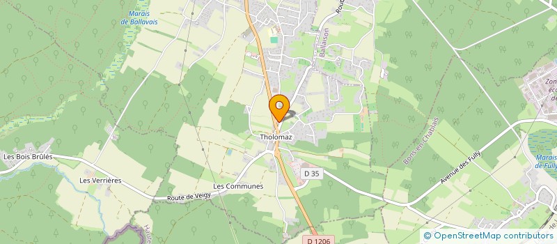 localisation de l'entreprise MADAME VIRGINIE PETITFOUR  LOISIN