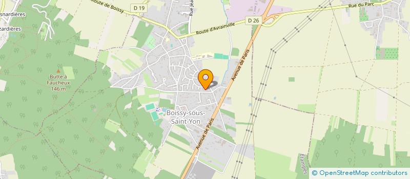 localisation de l'entreprise MADAME VIRGINIE PEYROTTES à BOISSY-SOUS-SAINT-YON