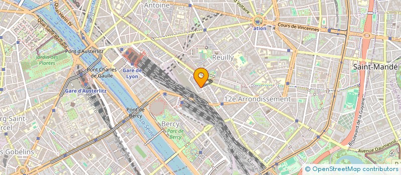 localisation de l'entreprise MADAME VIRGINIE PHILIBERT  PARIS