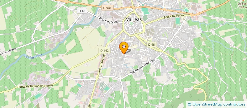 localisation de l'entreprise MADAME VIRGINIE PICHOT à VALREAS