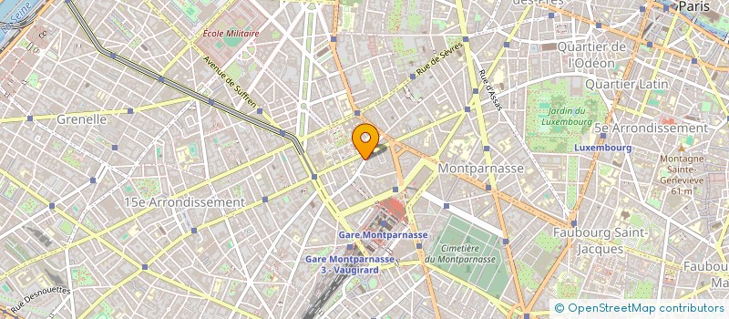 localisation de l'entreprise MADAME VIRGINIE PIERRARD  PARIS