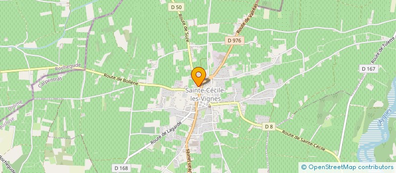 localisation de l'entreprise MADAME VIRGINIE PILARD  SAINTE-CECILE-LES-VIGNES