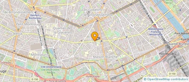 localisation de l'entreprise MADAME VIRGINIE PILLARD  PARIS