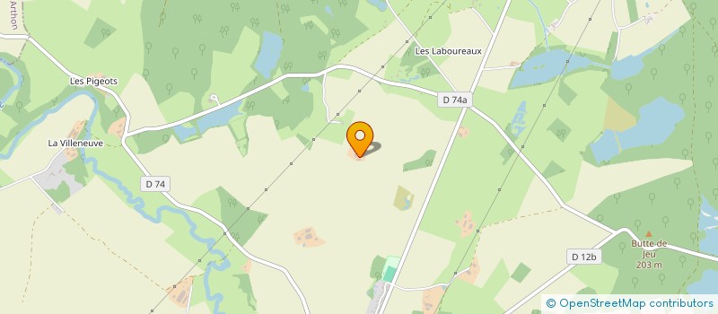 localisation de l'entreprise MADAME VIRGINIE PILLARD à JEU-LES-BOIS