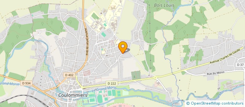 localisation de l'entreprise MADAME VIRGINIE PIOLI à COULOMMIERS