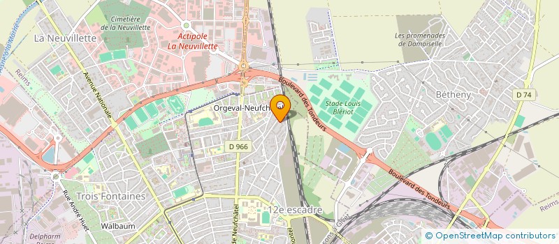 localisation de l'entreprise MADAME VIRGINIE PISANESCHI  REIMS