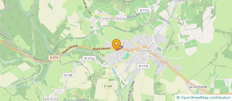 localisation de l'entreprise MADAME VIRGINIE PITELET  NOLAY