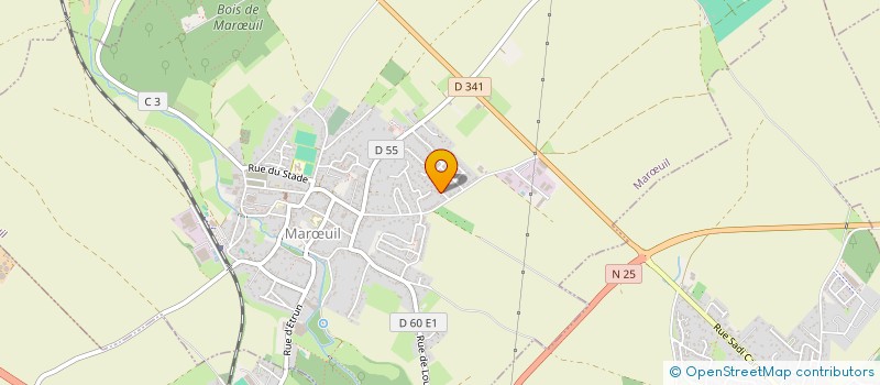 localisation de l'entreprise MADAME VIRGINIE PLOUVIEZ  MARUIL