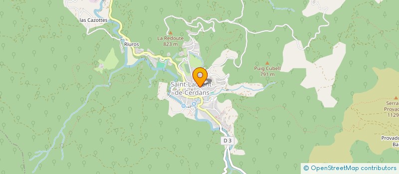 localisation de l'entreprise MADAME VIRGINIE POCK  SAINT-LAURENT-DE-CERDANS