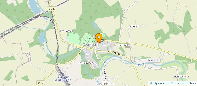 localisation de l'entreprise MADAME VIRGINIE POIRIER à VALD'YERRE