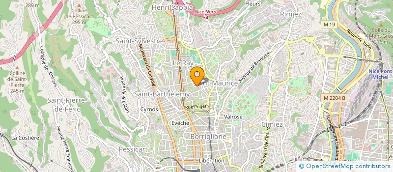 localisation de l'entreprise MADAME VIRGINIE POMMIER à NICE