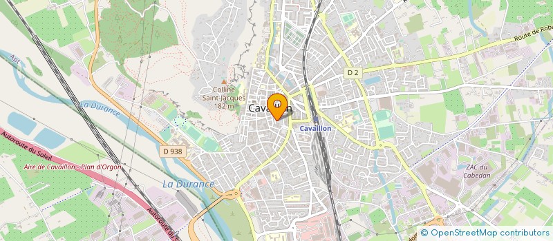 localisation de l'entreprise MADAME VIRGINIE PONS à CAVAILLON