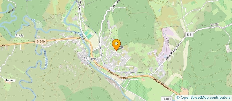 localisation de l'entreprise MADAME VIRGINIE POREZ  SAUVE