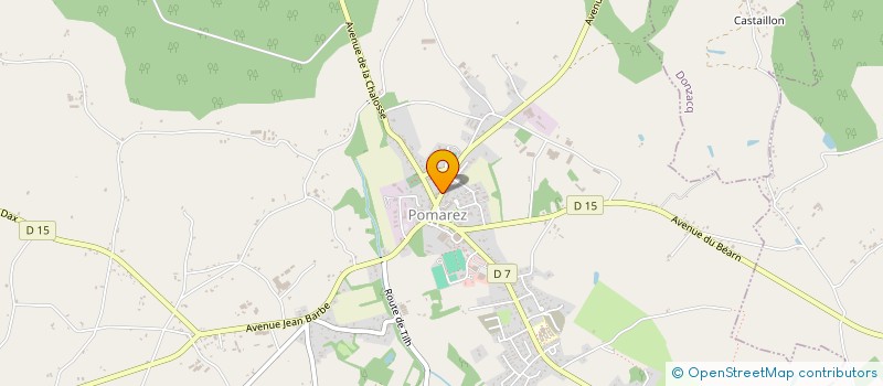 localisation de l'entreprise MADAME VIRGINIE POTIE  POMAREZ