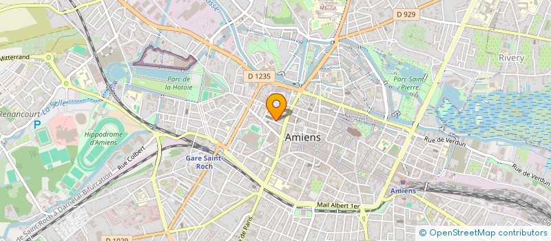 localisation de l'entreprise MADAME VIRGINIE POUSSET  AMIENS