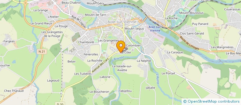 localisation de l'entreprise MADAME VIRGINIE PREUX à BEYNAC