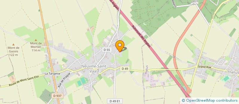 localisation de l'entreprise MADAME VIRGINIE PRZYBOROWSKI  NEUVILLE-SAINT-VAAST