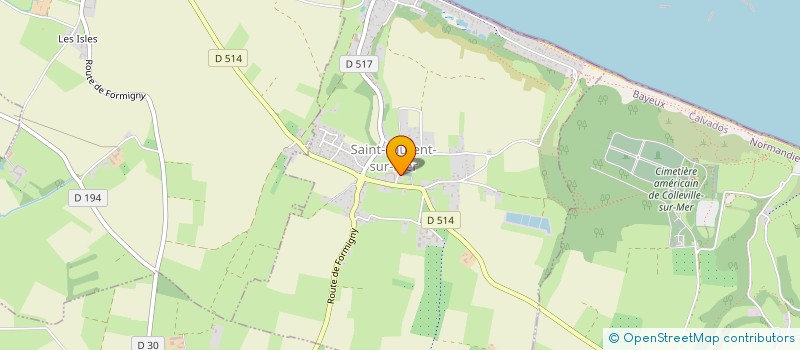 localisation de l'entreprise MADAME VIRGINIE PUCELLE  FORMIGNY LA BATAILLE