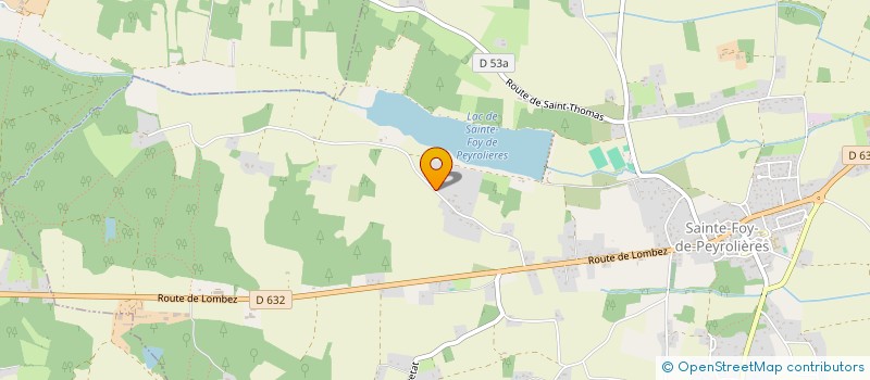 localisation de l'entreprise MADAME VIRGINIE PUJOL  MONTESQUIEU-GUITTAUT