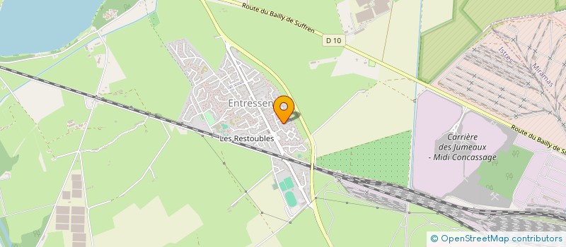 localisation de l'entreprise MADAME VIRGINIE PUZZO  ISTRES