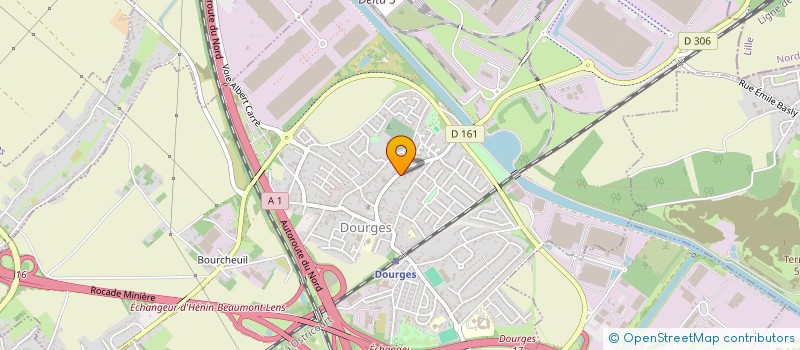 localisation de l'entreprise MADAME VIRGINIE QUENON  DOURGES