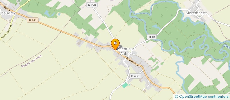 localisation de l'entreprise MADAME VIRGINIE QUEVREUX  VAUCOGNE