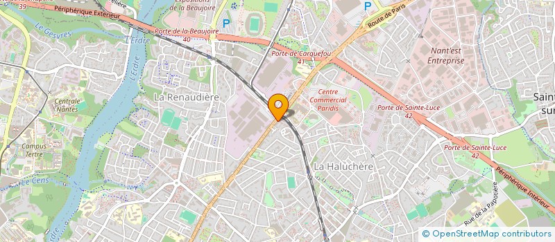 localisation de l'entreprise MADAME VIRGINIE QUISTREBERT à NANTES