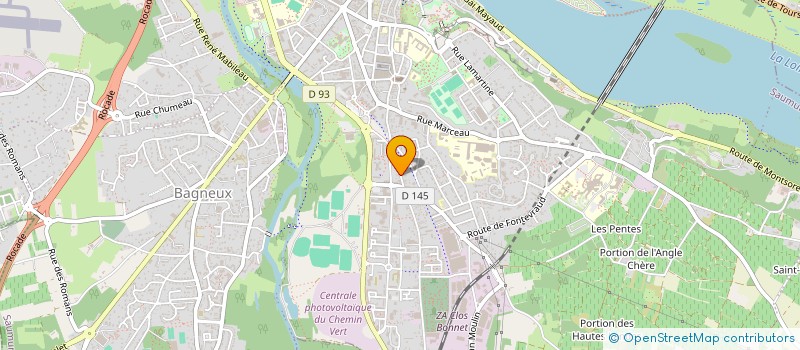 localisation de l'entreprise MADAME VIRGINIE RAIMBAULT  SAUMUR