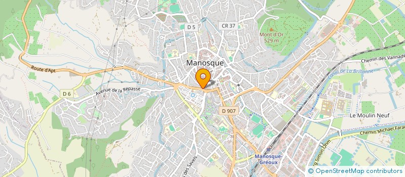 localisation de l'entreprise MADAME VIRGINIE RAKETIC  RIEZ