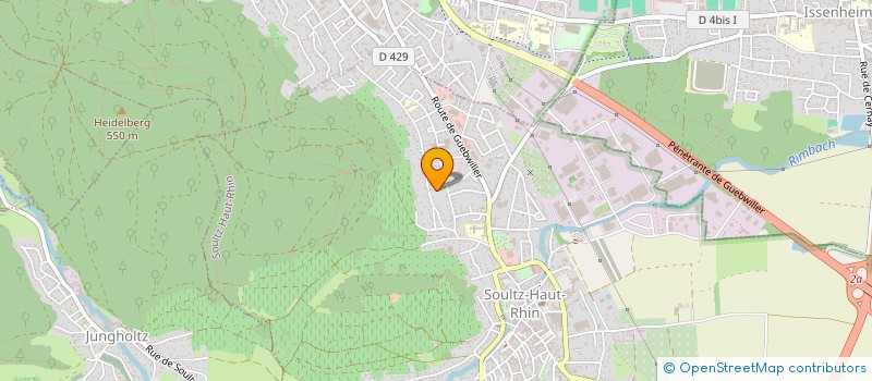 localisation de l'entreprise MADAME VIRGINIE RAPP  SOULTZ