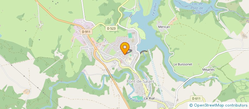 localisation de l'entreprise MADAME VIRGINIE RAYNAL  PONT-DE-SALARS