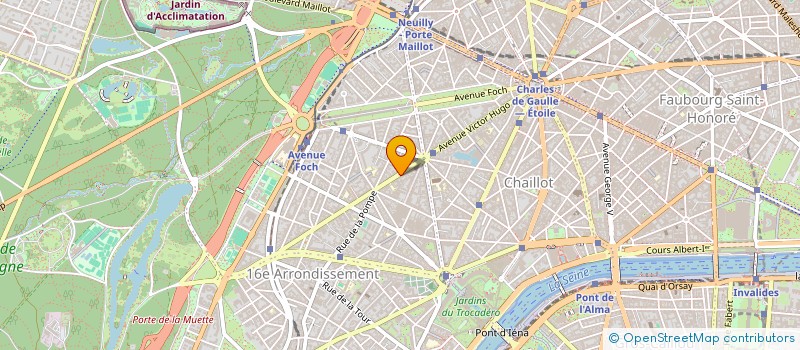 localisation de l'entreprise MADAME VIRGINIE REILHAC  PARIS