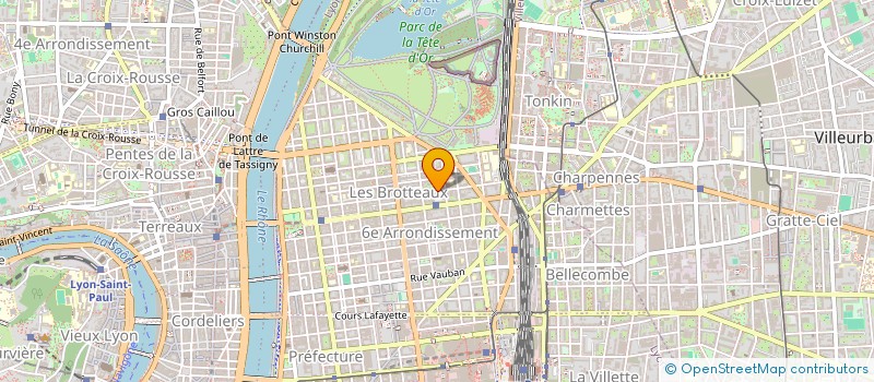 localisation de l'entreprise MADAME VIRGINIE REINHARD  LYON