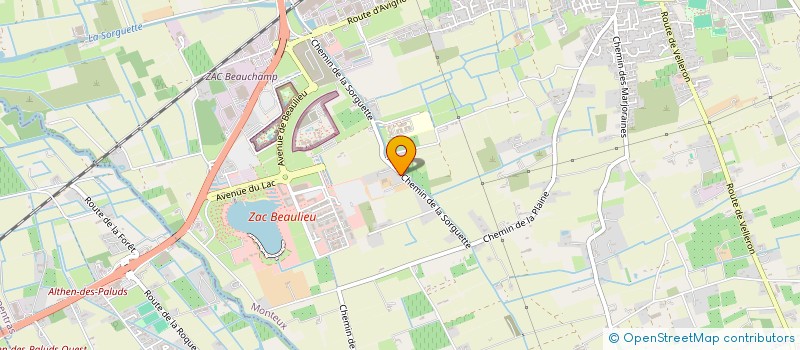 localisation de l'entreprise MADAME VIRGINIE REMEAU  MONTEUX