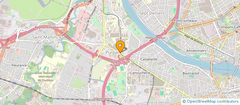 localisation de l'entreprise MADAME VIRGINIE REMY à TOULOUSE