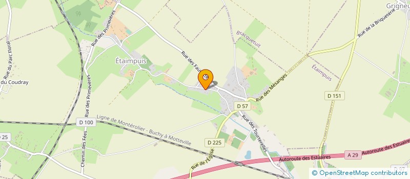 localisation de l'entreprise MADAME VIRGINIE RENARD  ETAIMPUIS