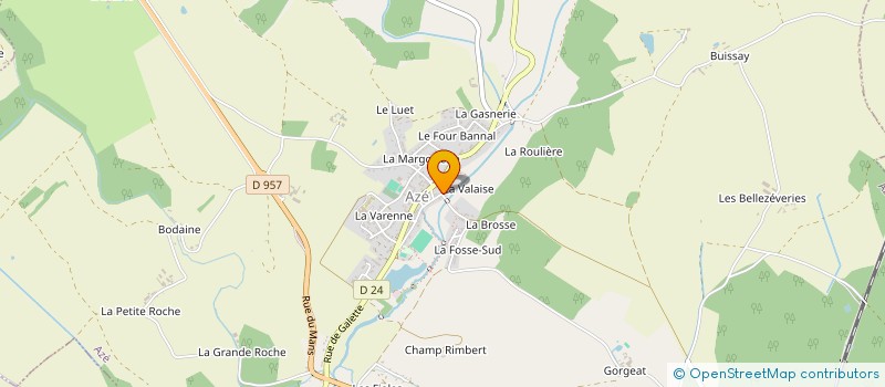 localisation de l'entreprise MADAME VIRGINIE RENAUD  AZE