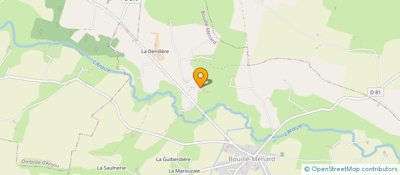 localisation de l'entreprise MADAME VIRGINIE RENIER à SEGRE-EN-ANJOU BLEU