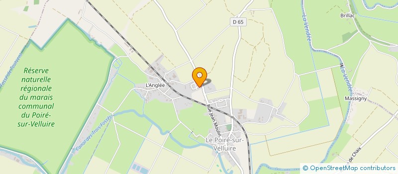 localisation de l'entreprise MADAME VIRGINIE RENOUX  VIX